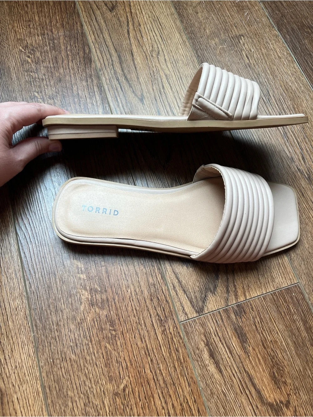 Torrid Nude Beige Women’s Sandals- Size 12W